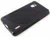 LG Optimus G E975 Θήκη Σιλικόνης Gel TPU S-Line - Μαύρο OEM LG Optimus G E975 Θήκη Σιλικόνης Gel TPU S-Line - Μαύρο OEM